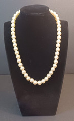 Faux Pearl Necklace and Bracelet