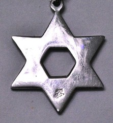 Vintage Sterling Silver Star of David Pendant – Made in USA by Marathon