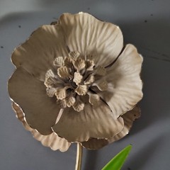 Vintage Flower Brooch In Great Condition