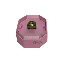 Swarovski Dulcis Cocktail Ring sizen 52 / 6 Green New