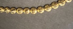 MMA (Metropolitan Museum of Art) Gold Plated Necklace w/ Spikes, vintage, choker