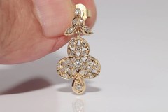 2.11Ct Art Deco Style Lab-Created Diamond Anniversary 14K White Gold FN Earring