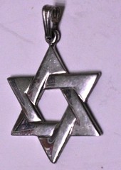 Vintage Sterling Silver Star of David Pendant – Made in USA by Marathon