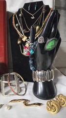 Grandma’s Estate; Jewelry, Trinkets, & Extra Fun Junk! Lot #134