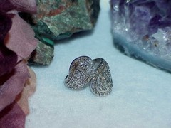 Vintage Sterling Spoon Design Marcasite Wrap Bypass Ring Size 7 Antique 4.3gr