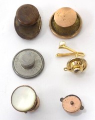 Varied Lot of Vintage Collar Buttons & Studs