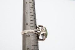 Vintage Taxco Mexico Sterling Silver 925 Turquoise Ring Size 9.75