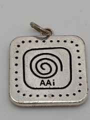 Cairo Egypt Pyramids Pendant Charm Vintage AAi