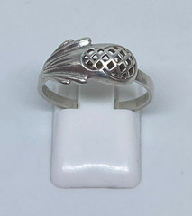 Vintage rings made of 925 silver, Size 8.5 . Weight 2.46 g.Jewelry from Ukraina