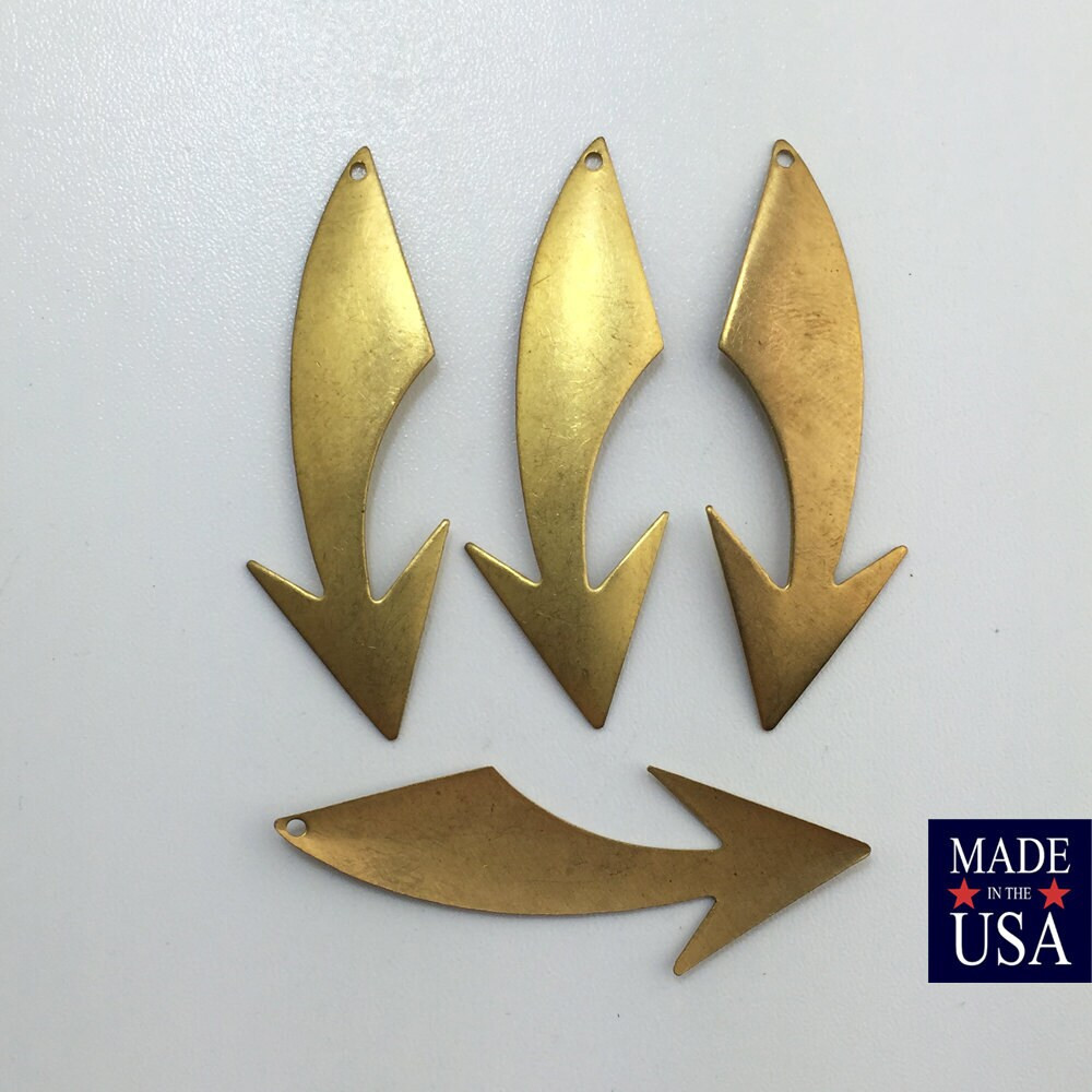 1 Hole Large Left and Right Arrow 47x17mm (4)
