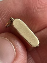 Vintage Solid 10k Gold Charm ~ Mechanical Antique Camera 2g ~ Estate Fresh!