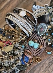 Tarnished Treasures, 3 Pounds of Pre-Loved Vintage & Contemporary Jewelry