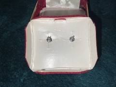 VINTAGE KAREN LYNNE 14KT GOLD LINDE STAR SAPPHIRES EARRINGS, NECKLACE SET