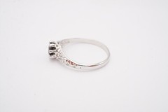 Vintage Sterling Silver 925 Black Onyx Ring Size 11.75