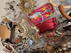 Bulk Mixed Jewelry Lot – Wearable, Craft, Resell, Junk – Vintage to Modern