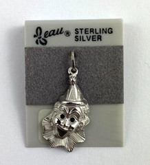 Leau – Clown Charm – Sterling Silver