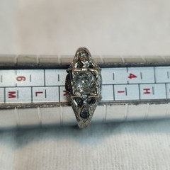 Engagement Ring, Vintage Art Deco, or Edwardian Non-precious Vintage Ring