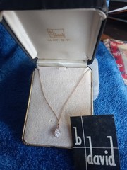 ✨ Vintage B. David 14K GF Necklace 24” Elegant 💛