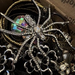 Vintage to Now Jewelry Lot, ALL WEARABLE Untested. No Broken. Box A5