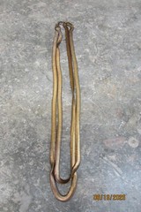 vintage copper tone double ladies necklace herringbone