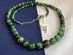 Vtg Semi Precious Stone Jewelry Lot Necklace Bracelet Multicolor Stones