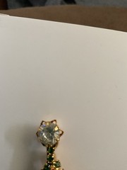 Dorothy Bauer Christmas Tree Brooch Pin Pendant Unique/ vintage