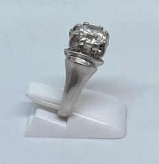 Vintage rings made of 925 silver, Size 6.75 . Weight 4.26 g.Jewelry from Ukraina