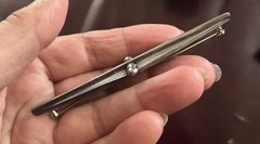 Vintage Sterling Signd ANDRA DATED 1939 TRUE Art Deco Modernist Brooch 23G