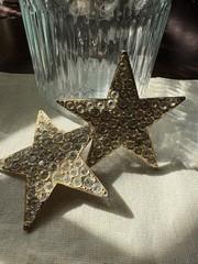 Vintage Tara Star Rhinestone Clip-On Earring Set – 1950s-1970s Collectible Rare