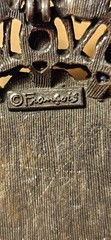 Francois (Coro) Brooch/Pendant Clear and green stones.
