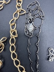 Lot Of 5 Necklaces Vintage To Now – Some Signed LC PD And Austrian Crystal B44