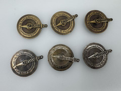 Love Spinner Silver And Brass Toned Jewelry Finding Stamping