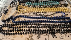 15 Vintage Retro MCM Beaded Necklace Various Colors