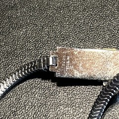 Vintage Sterling Crest Bracelet-6.5in