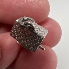Vintage Sterling Silver 925 Wishing Well Charm Pendant
