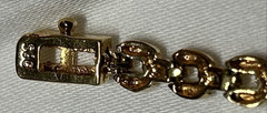 Vtg FAS Sterling Silver Gold Tone 925 Bracelet Filene’s Dept Store NWT 1980’s