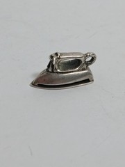 Vintage 925 Sterling Silver Beau Iron Dangle Bracelet Charm