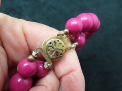 Vintage Lilac/Purple Double Strand Bead Necklace