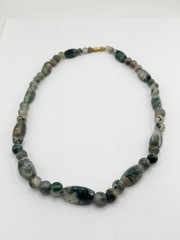 Vintage stone beaded necklace