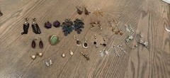 Women’s Fashion Jewelry Mixed Lot Earrings & Bracelet 21pc Multicolor