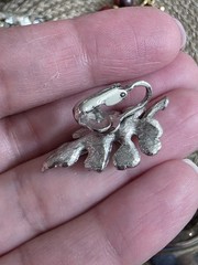 Lot of 19 Pair of Beautiful Vintage & Silver-toned CLIP-ON Earrings