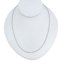 Vintage Sterling Silver 925 Rope Chain Necklace 26″