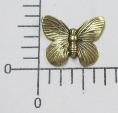 35323 4 Pc Brass Oxidized Victorian Butterfly Jewelry Finding