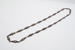 Vintage Sterling Silver 925 Marcasite Necklace Germany 20″