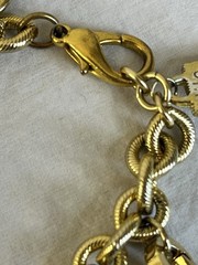 Vintage Charm Bracelet with Juicy Couture and Ben Amun Charms