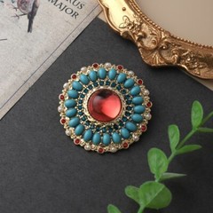 Women Vintage Plant Animal Brooch Pins Badges Corsage Elegant Pin