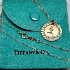 Tiffany 2006 Women Nike Marathon San Francisco Charm Pendant Silver 18”Necklace