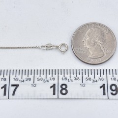 Vintage Sterling Silver 925 Rose Gold Geometric Pendant Necklace Size 16″-18″