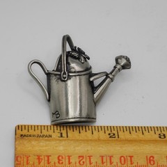 Bastin Brooch, Watering Can With Butterfly Pin, Gardener Gift, Mother’s Day