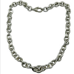 102g Authentic JUDITH RIPKA 925 Silver 20″ necklace 90s Y2K ERA Collectors item